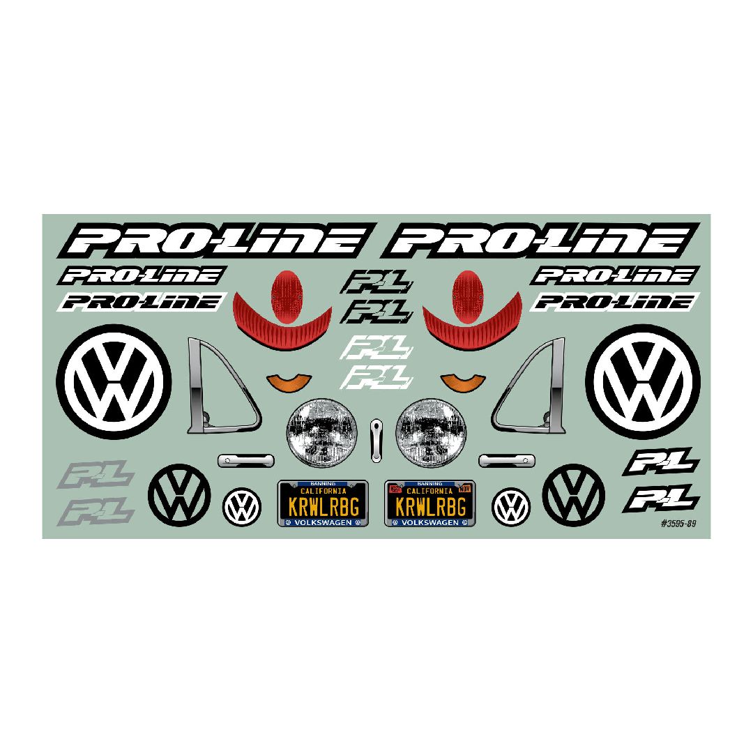 Pro-Line Volkswagen Beetle 1/10 Clear Body – image 5