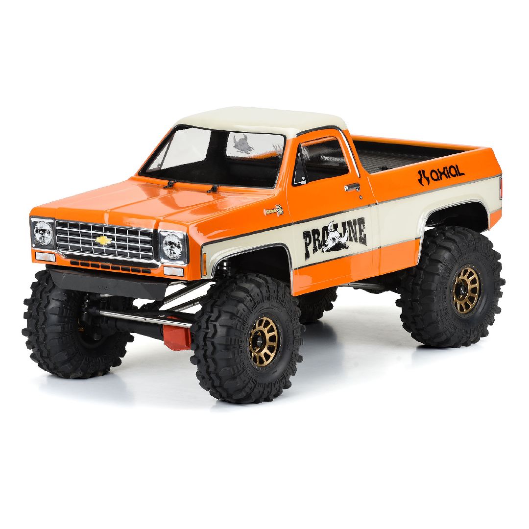 Pro-Line 1978 Chevy K-10 Clear Body for SCX6 – image 6
