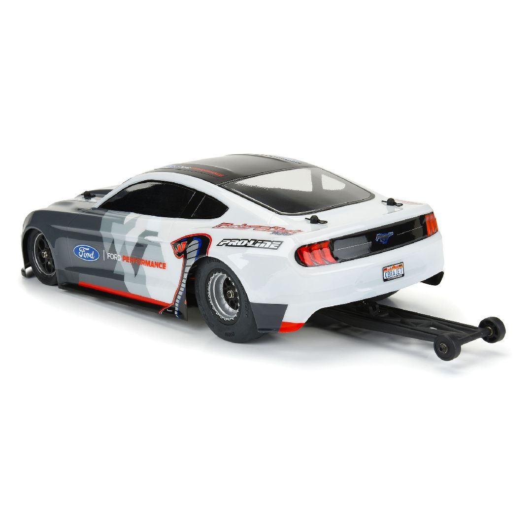 Pro-Line 1/16 '21 Mustang Cobra Jet Clr Bdy: Losi Mini Drag – image 3