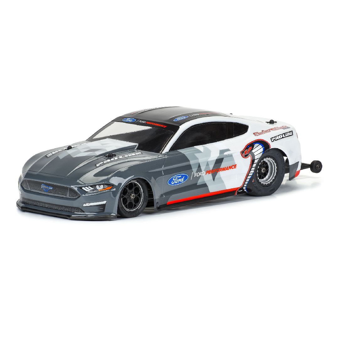 Pro-Line 1/16 '21 Mustang Cobra Jet Clr Bdy: Losi Mini Drag – image 6