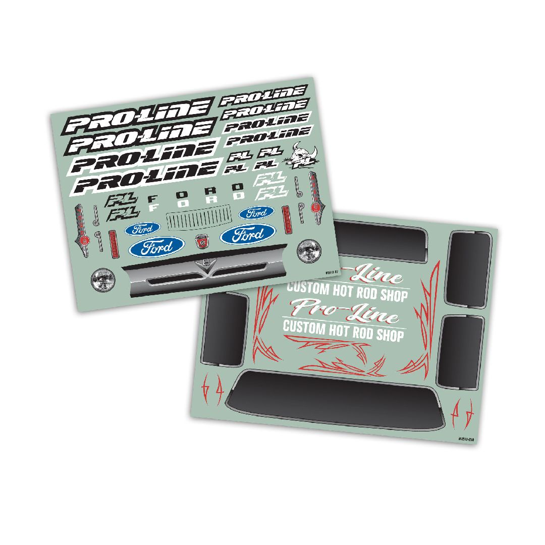 Pro-Line 1/5 Pre-Cut Ford F-100 Bash Armor Black Body: X-MAXX – image 4
