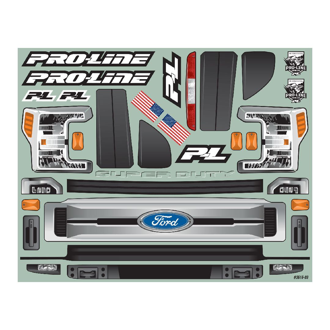 Pro-Line 2017 Ford F-250 Super Duty Cab-Only Clear Body – image 3