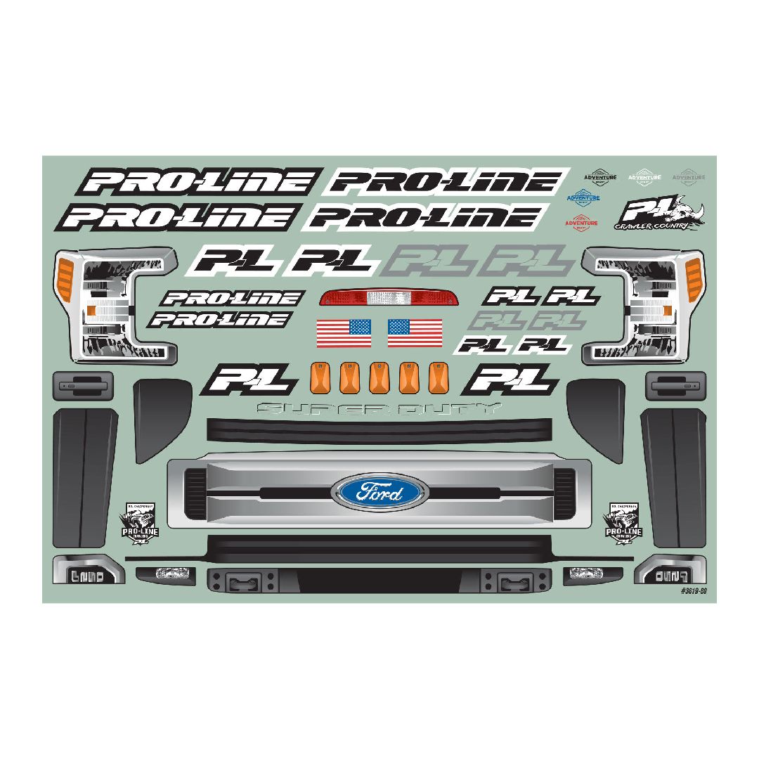 Pro-Line 2017 Ford F-250 Super Duty Cab-Only Clear Body – image 5