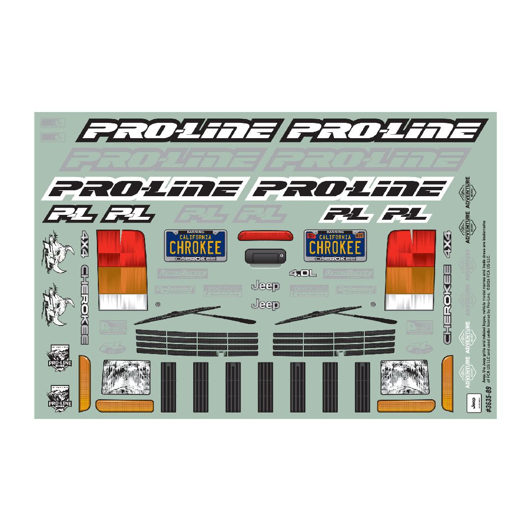 Pro-Line 2001 Jeep Cherokee Clear Body – image 2