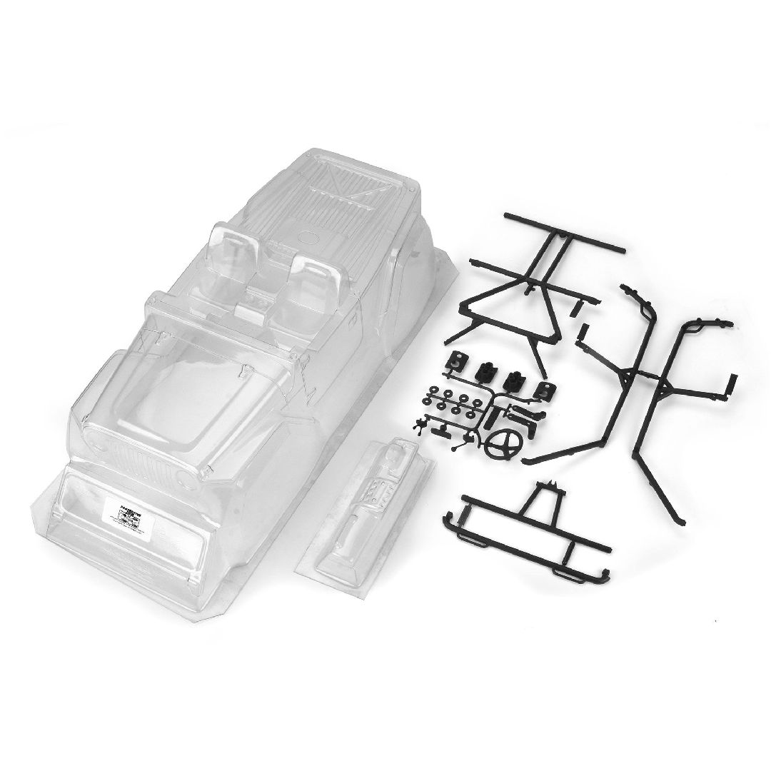 Pro-Line 2004 Jeep LJ Clear Body w Trail Cage / Scale Accy – image 2