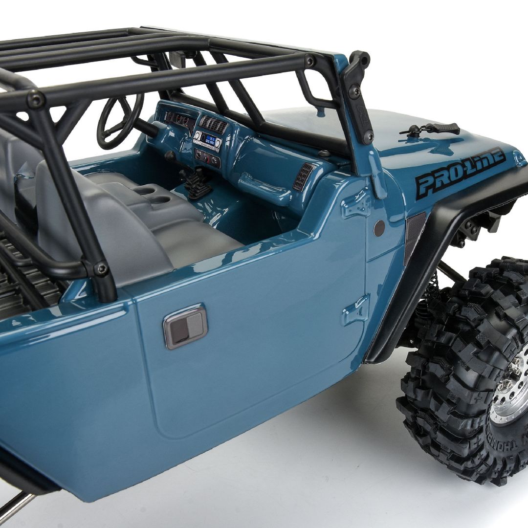 Pro-Line 2004 Jeep LJ Clear Body w Trail Cage / Scale Accy – image 3