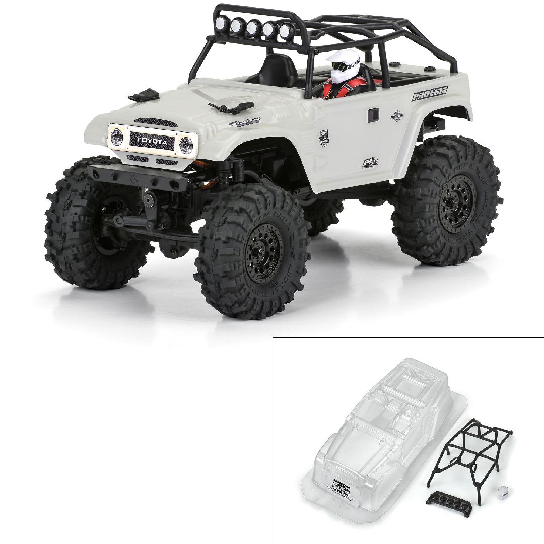 Pro-Line 1979 Toyota Land Cruiser FJ40 Clear Body w/ Trail Cage – image 5