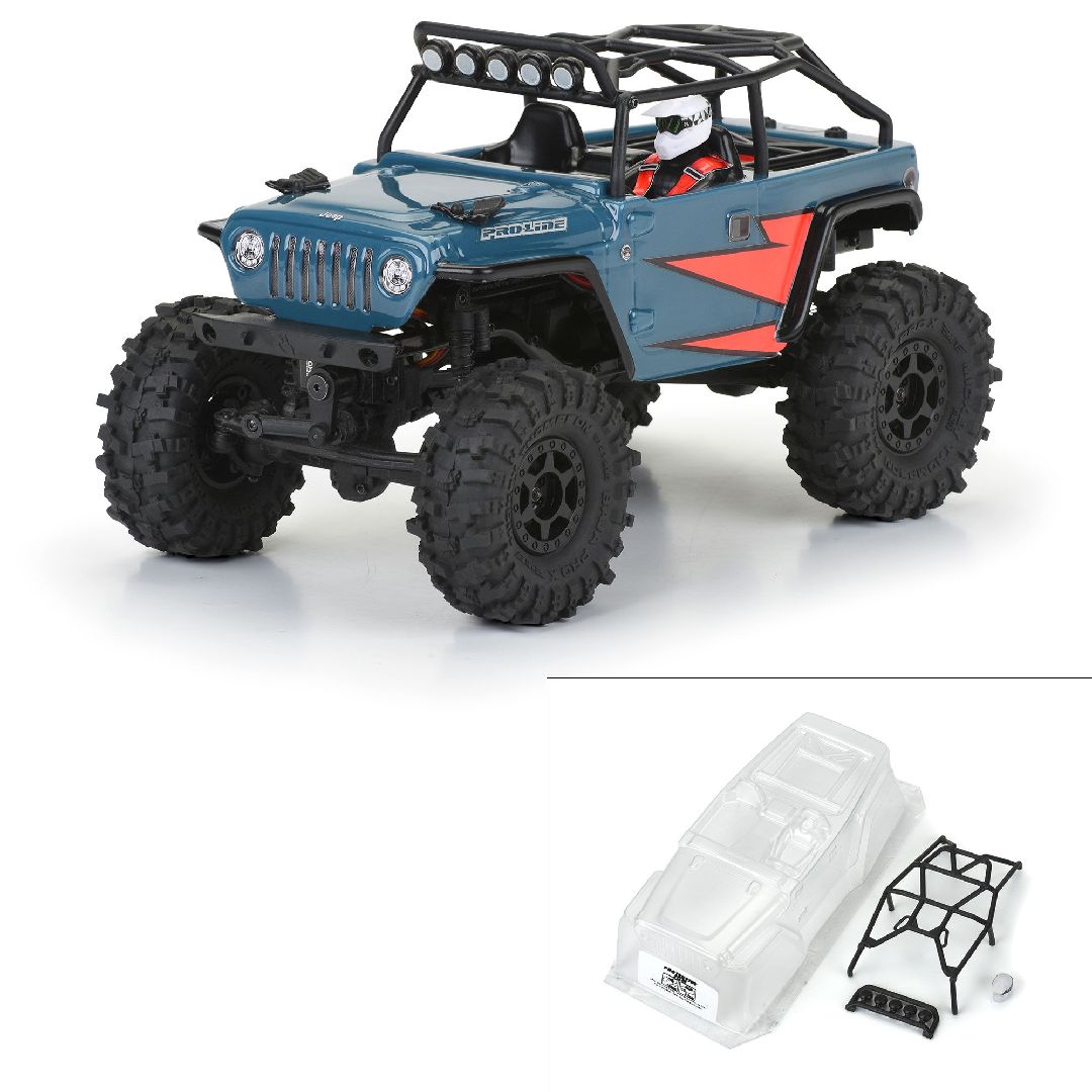 Pro-Line 2004 Jeep LJ Clear Body with Trail Cage – image 6