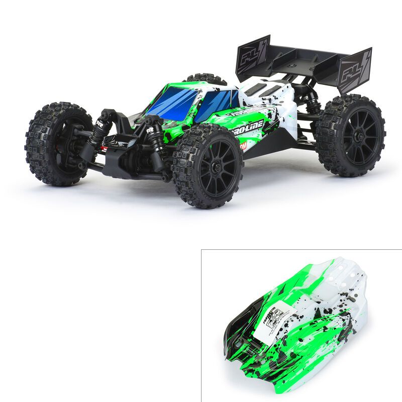 Pro-Line Axis Splat Body for Arrma Typhon Grom (Green/White) – image 5