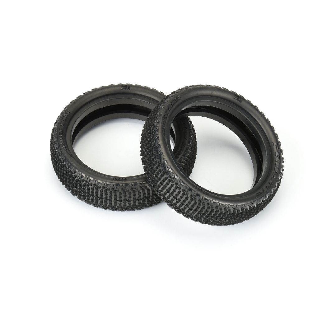 Pro-Line 2.2" Harpoon CR4 (Soft Carpet) Front Tires (2) – image 3