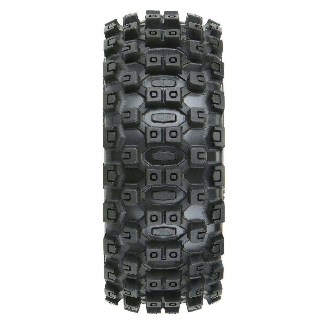 Pro-Line Badlands (Medium) Tires on Mach 10 Black Wheels (2) – image 3