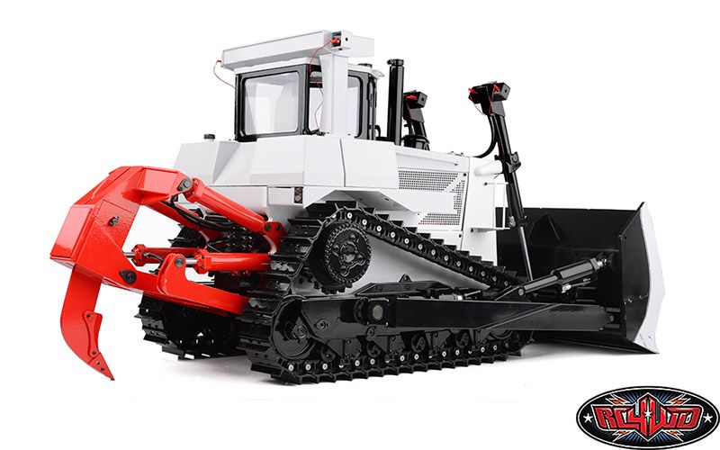 RC4WD 1/14 Scale DXR2 Hydraulic Earth Dozer RTR (White) – image 4