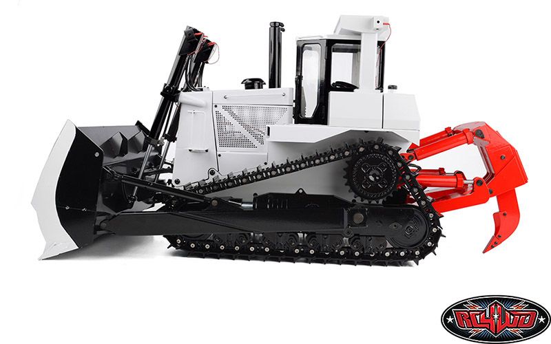 RC4WD 1/14 Scale DXR2 Hydraulic Earth Dozer RTR (White) – image 3