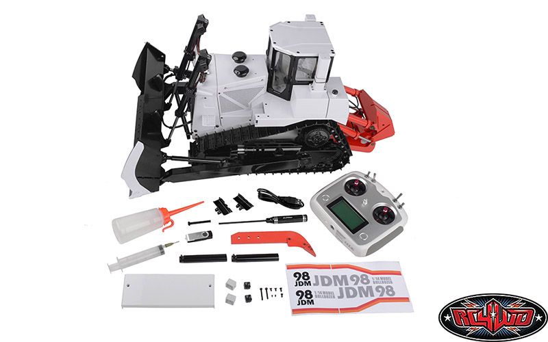 RC4WD 1/14 Scale DXR2 Hydraulic Earth Dozer RTR (White) – image 18