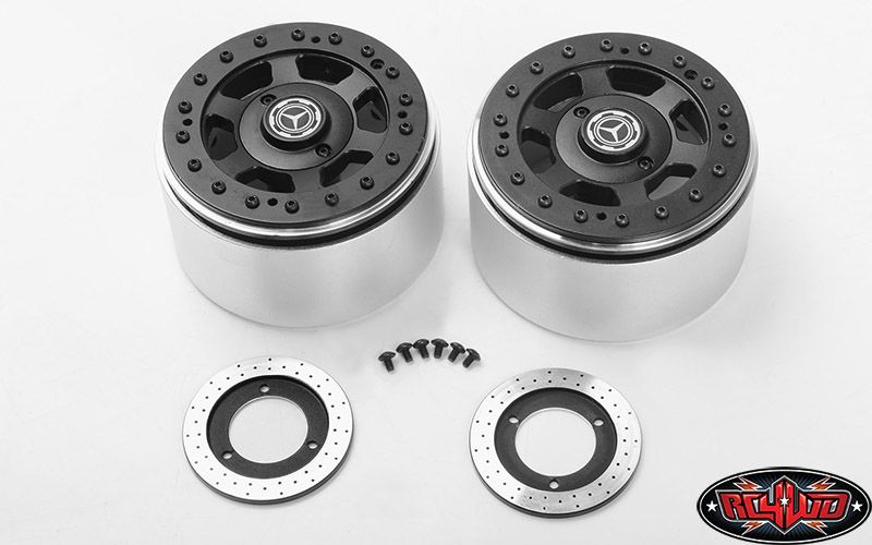 RC4WD 2.2" TNK Beadlock Wheels With Brake Discs (2) – image 6