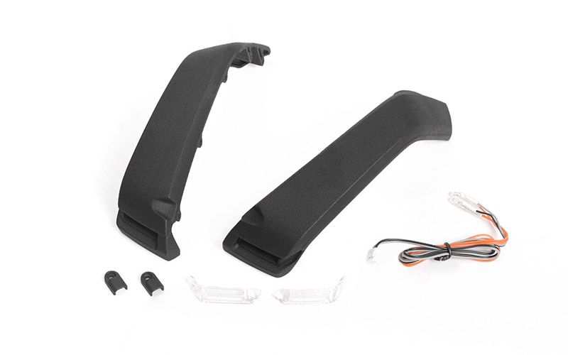 RC4WD Fender Flare Set W/Lights/LED Lighting System - Jeep JLU thumbnail 1