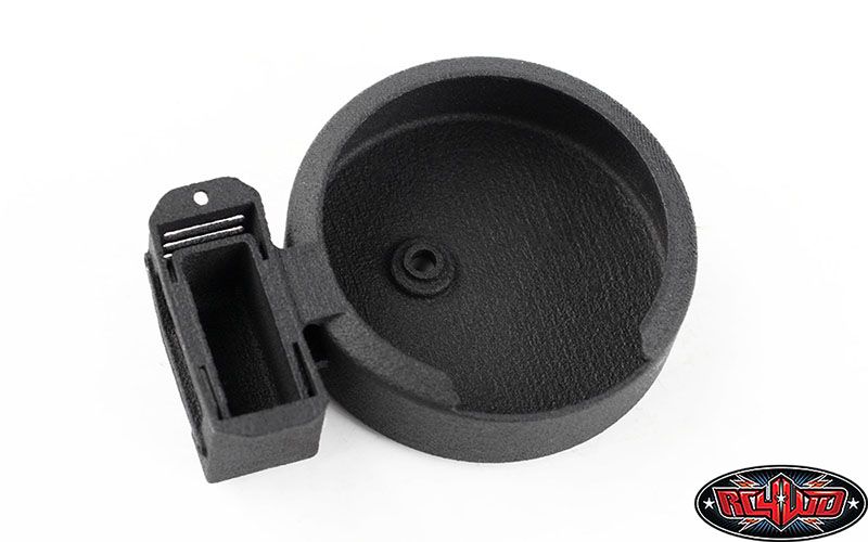 RC4WD Spare Tire Holder w/ Fuel Tank for Axial SCX24 2021 Bronco – image 2