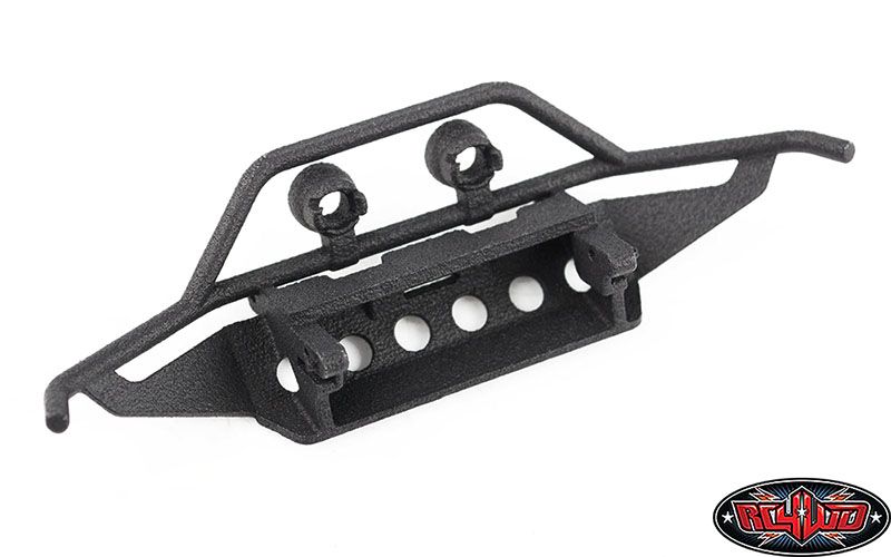 RC4WD Front Tube Bumper w/Bull Bar & Light Buckets - Axial SCX24 – image 2