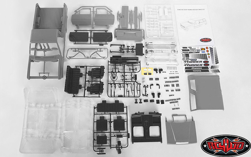 RC4WD 1985 Toyota 4Runner Complete Body Set thumbnail 2