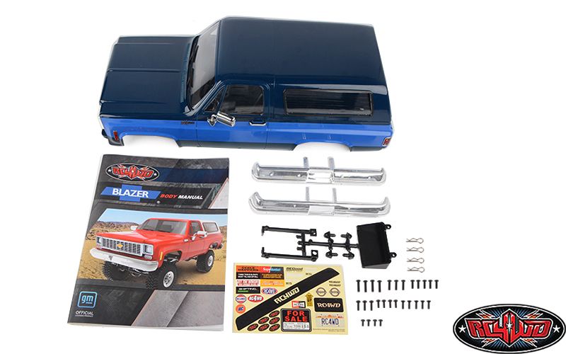 RC4WD Chevrolet Blazer Hard Body Complete Set (Navy/Blue) – image 5