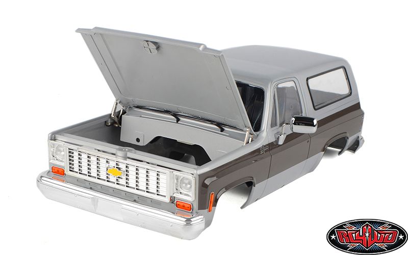 RC4WD Chevrolet Blazer Hard Body Complete Set (Silver/Grey) – image 4
