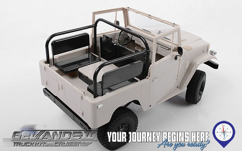 RC4WD 1/10 Gelande II Cruiser 4x4 Kit thumbnail 4