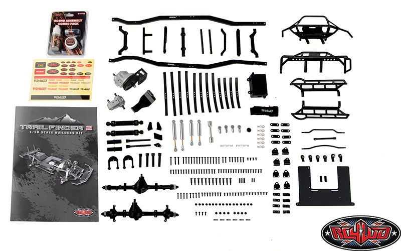 RC4WD 1/10 Trail Finder 2 Truck Scale Builders Kit thumbnail 1