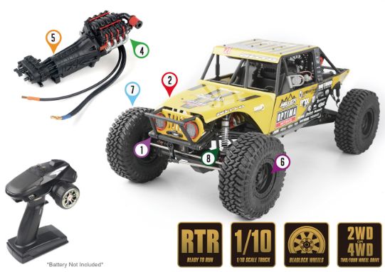 RC4WD 1/10 Pro Rock Racer 4x4 RTR - Miller Motorsports – image 4