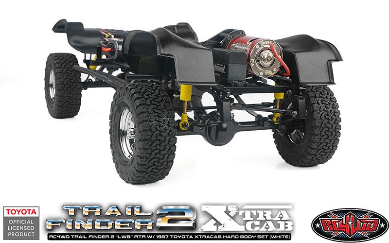 RC4WD 1/10 Trail Finder 2 LWB 87 Toyota Xtracab 4x4 RTR - White – image 10