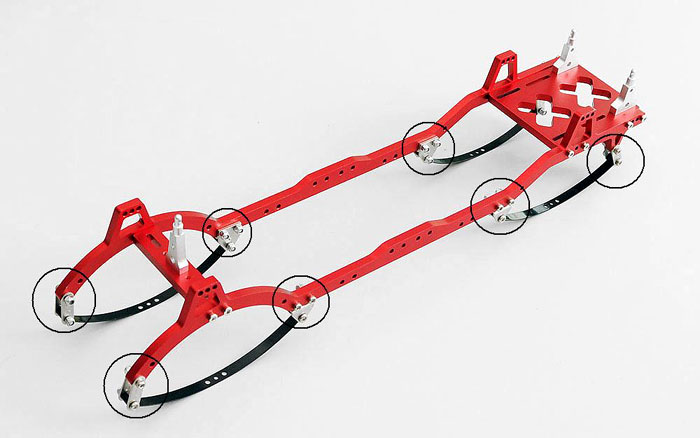 RC4WD Leaf Spring Shackles & Mounts for TF/Tamiya Highlift – image 2