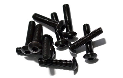 RC4WD Steel Button Head Cap Screws M3 x 14mm (10) thumbnail 1