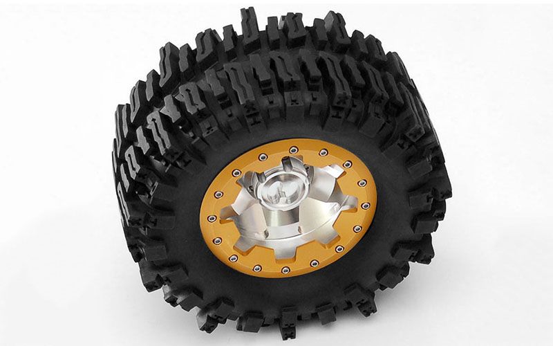 RC4WD 3.8" Mud Slingers Monster 40 Series X4 Tires 7.55" OD (2) thumbnail 7