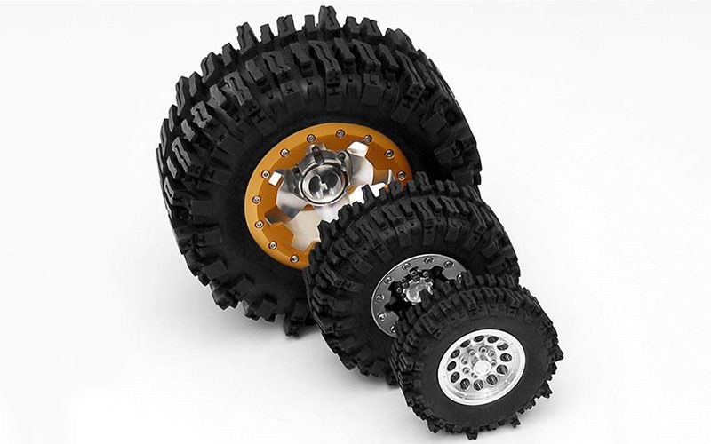 RC4WD 3.8" Mud Slingers Monster 40 Series X4 Tires 7.55" OD (2) thumbnail 6