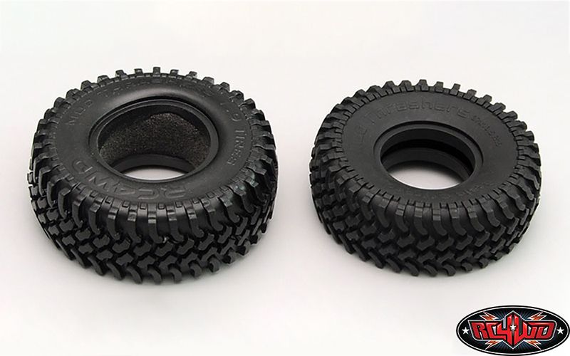 RC4WD 1.55" Mud Thrashers Advanced X3 Scale Tires 3.67" OD (2) – image 3
