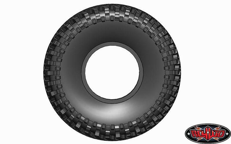 RC4WD 1.55" Mud Thrashers Advanced X3 Scale Tires 3.67" OD (2) – image 2