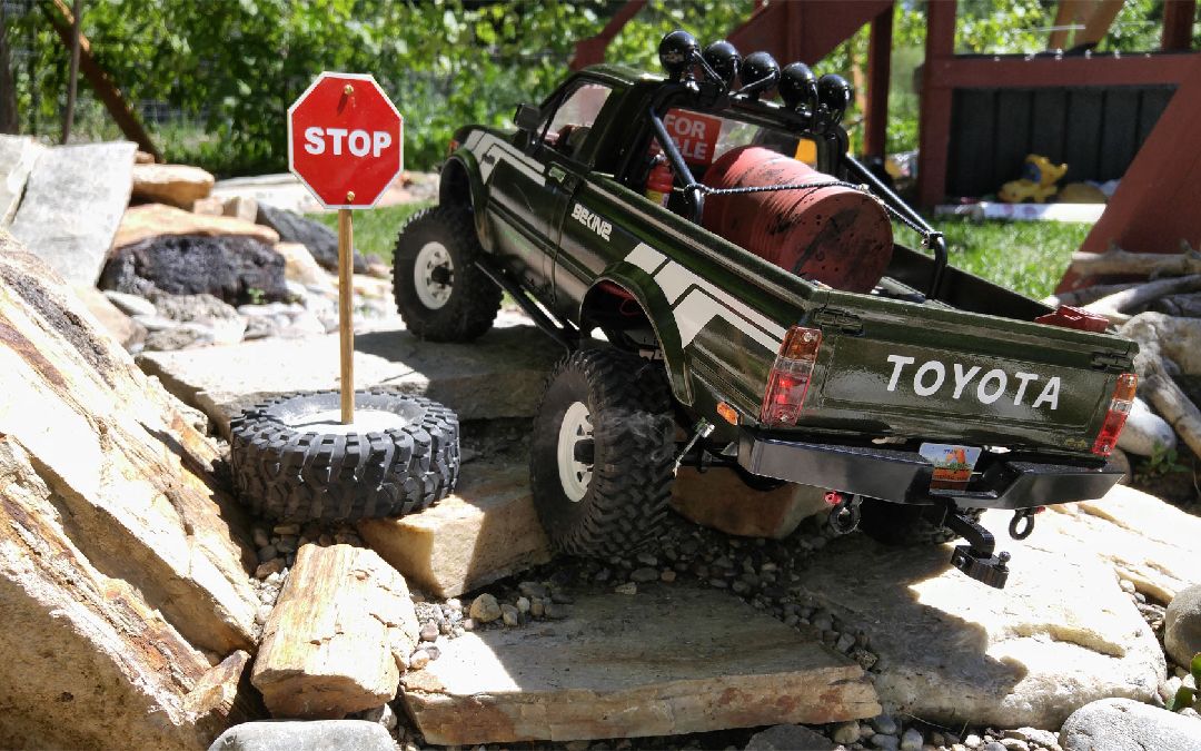 RC4WD 1.55" Mud Thrashers Advanced X3 Scale Tires 3.67" OD (2) – image 5