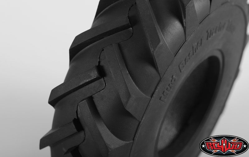 RC4WD 1.9" Mud Basher X4 Scale Tractor Tires 4.48" OD (2) thumbnail 2