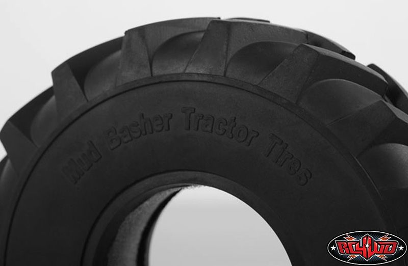 RC4WD 1.9" Mud Basher X4 Scale Tractor Tires 4.48" OD (2) thumbnail 3