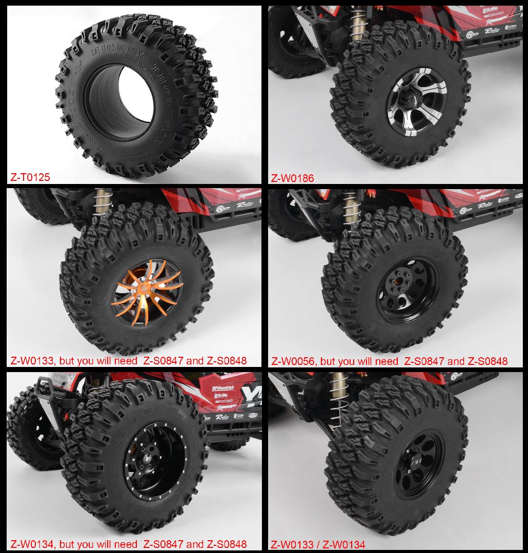 RC4WD 3.8" Mickey Thompson 40 Series Baja MTZ X5 Tire 7.96"OD(2) – image 6