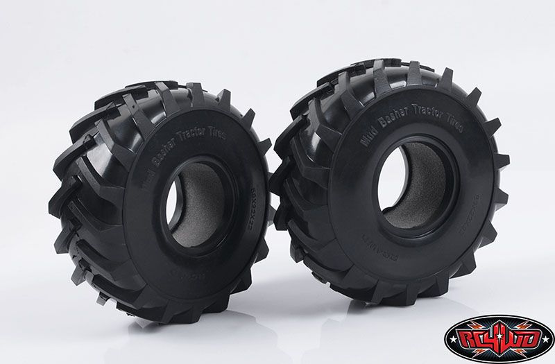 RC4WD 2.2" Mud Basher Scale X2S Tractor Tires 5.94" OD (2) thumbnail 4