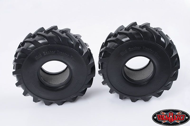 RC4WD 2.2" Mud Basher Scale X2S Tractor Tires 5.94" OD (2) thumbnail 2