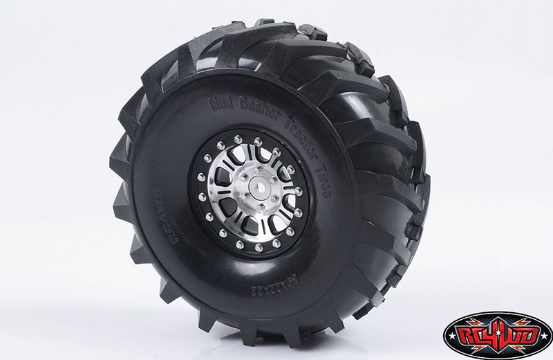 RC4WD 2.2" Mud Basher Scale X2S Tractor Tires 5.94" OD (2) thumbnail 5