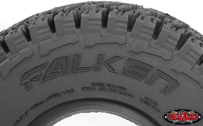 RC4WD 1.55" Falken Wildpeak A/T3W Advanced X2S Tires 3.54" OD(2) – image 5