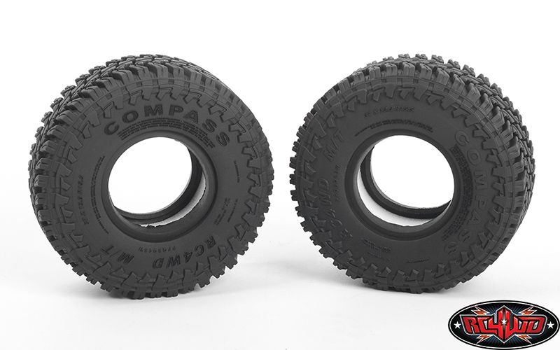 RC4WD 1.55" Compass M/T Advanced X2S Scale Tires 3.67" OD (2) – image 5