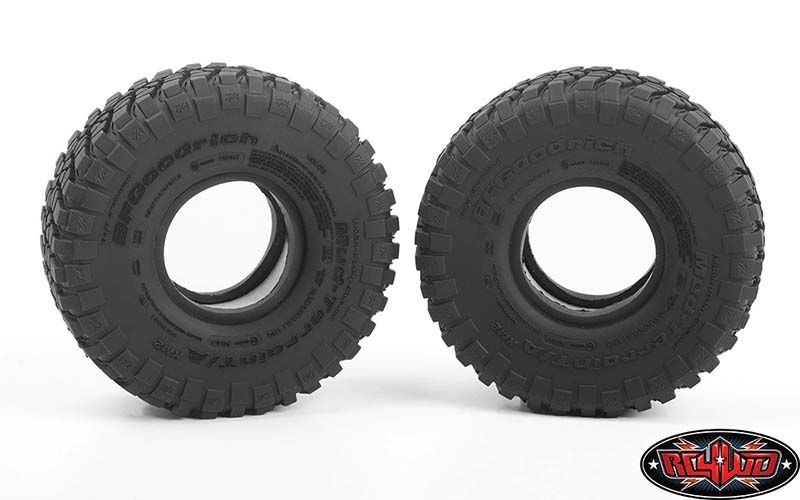 RC4WD 1.55" BFGoodrich M/T T/A KM2 X2S Tires 3.84" OD (2) – image 4