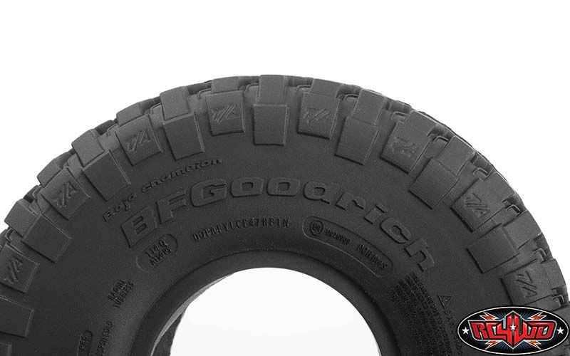 RC4WD 1.55" BFGoodrich M/T T/A KM2 X2S Tires 3.84" OD (2) – image 2