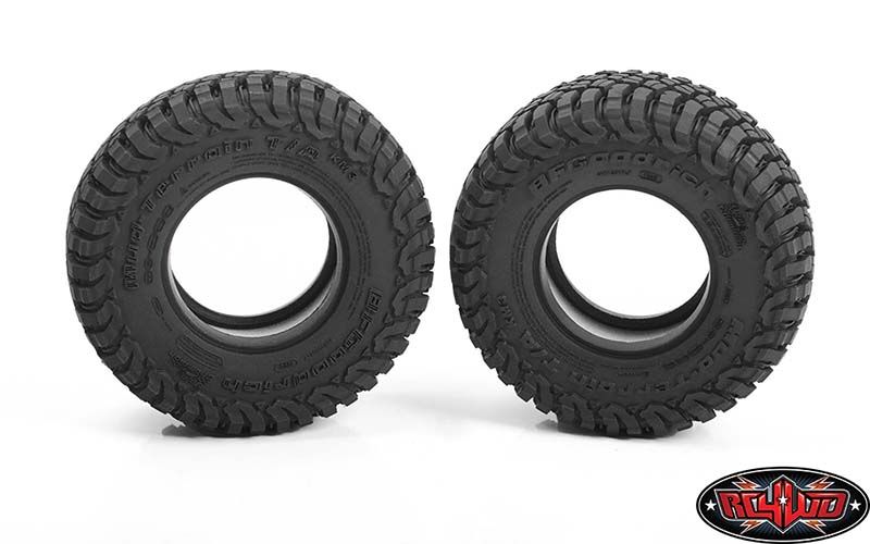 RC4WD 1.7" BFGoodrich Mud Terrain T/A KM3 X2S Tires 3.70" OD (2) – image 2