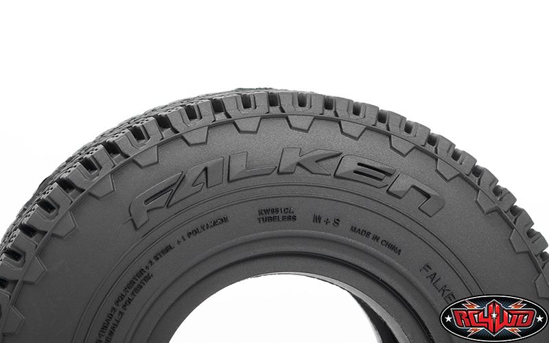 RC4WD 1.9" Falken Wildpeak A/T Trail X2S Tires 4.24" OD (2) – image 4