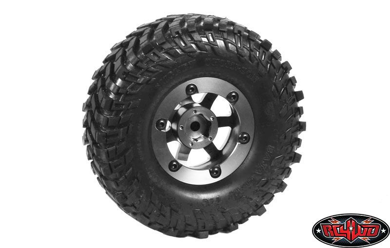 RC4WD 1.9" Dick Cepek Gun Metal 7 Internal Beadlock Wheels (4) – image 3