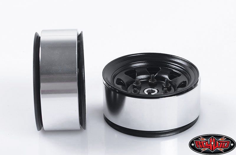 RC4WD 1.55" Stamped Steel Stock Beadlock Wheels (Black) (4) – image 5